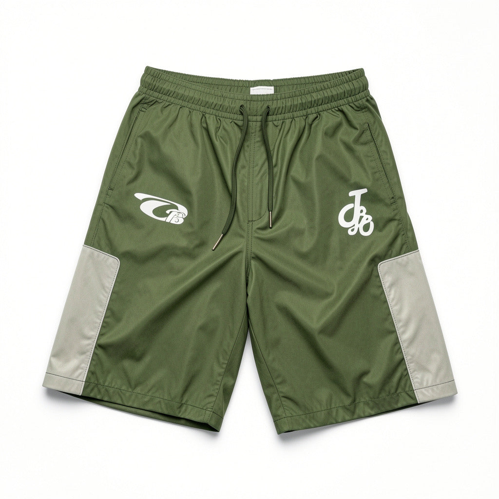 RACER 98 OLIVE SHORTS