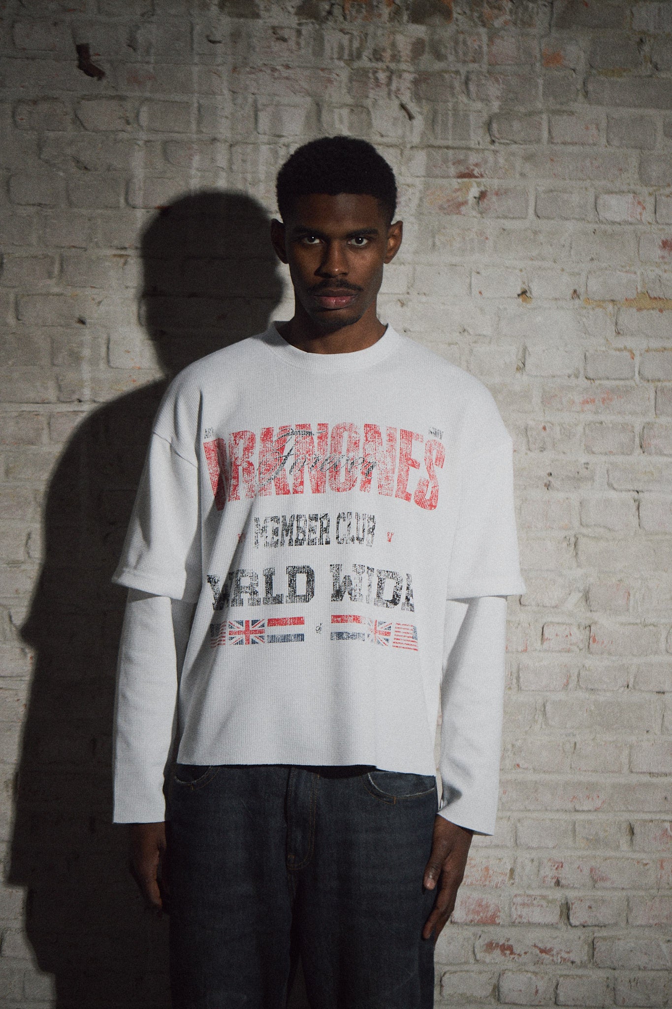 "MEMBER CLUB" White longsleeve