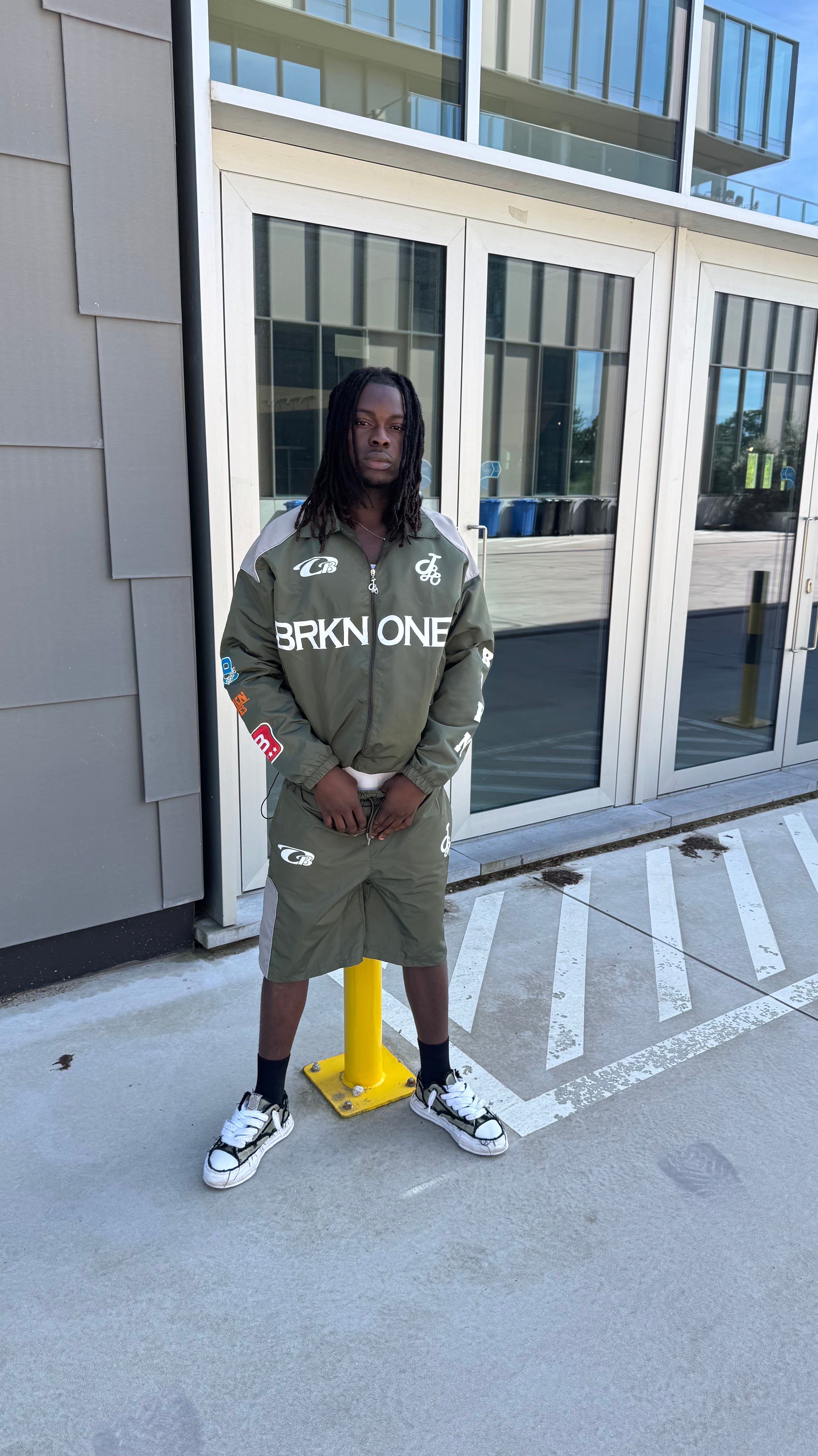 RACER 98 OLIVE JACKET