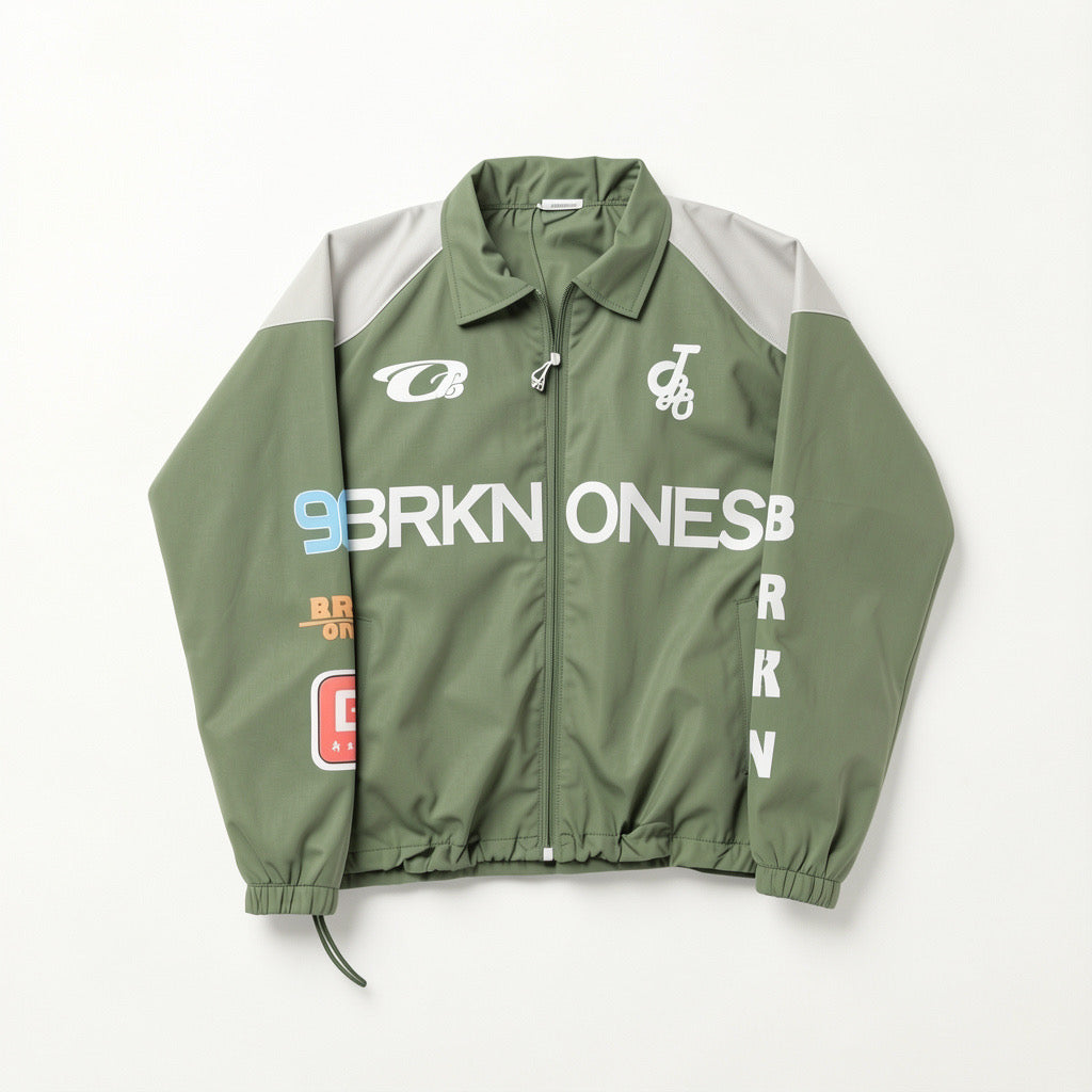 RACER 98 OLIVE JACKET