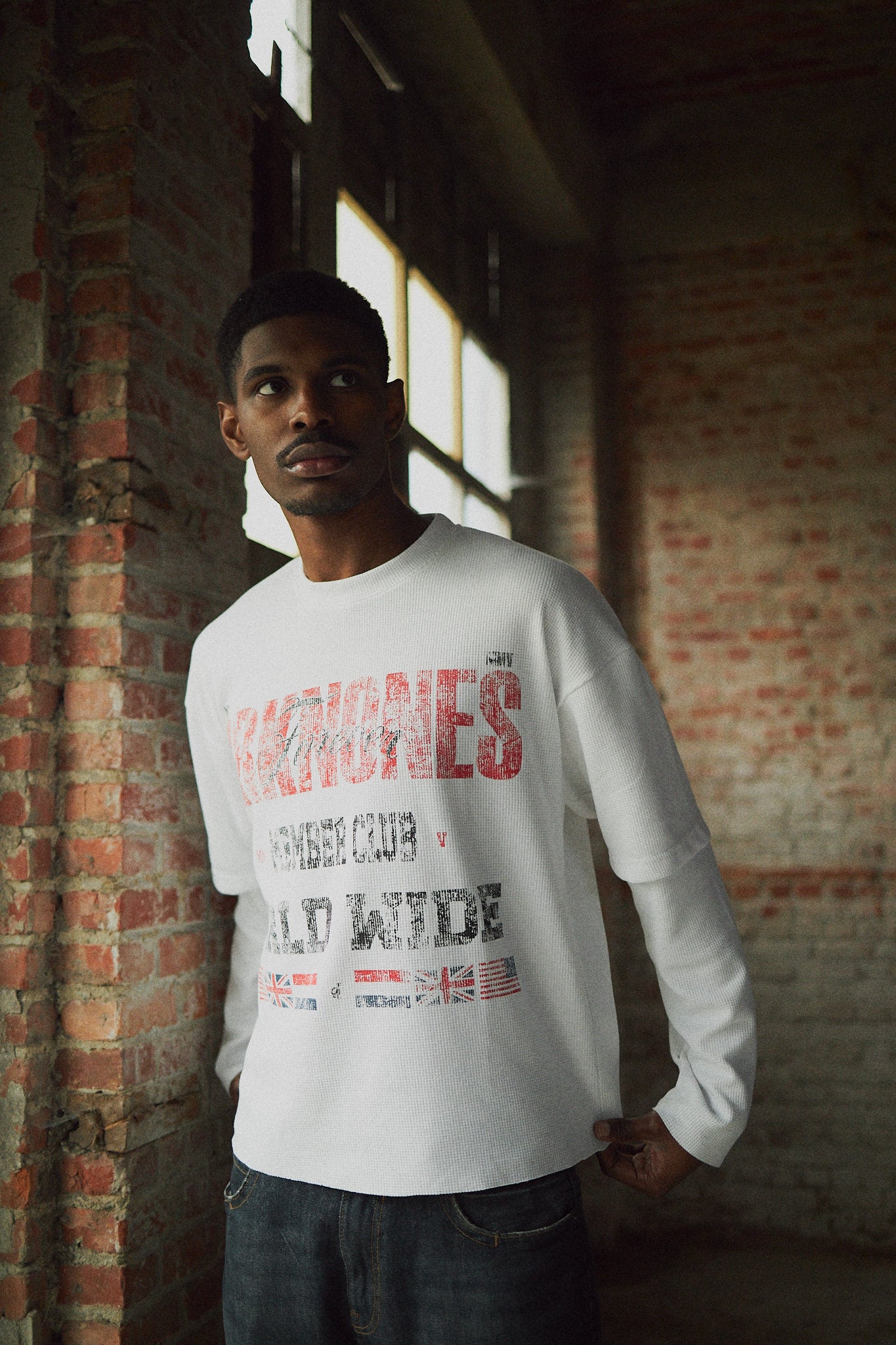 "MEMBER CLUB" White longsleeve